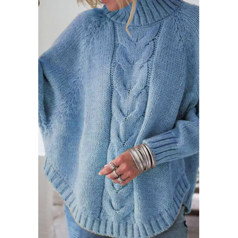 Pink | Elegant knitted sweater - Image 5