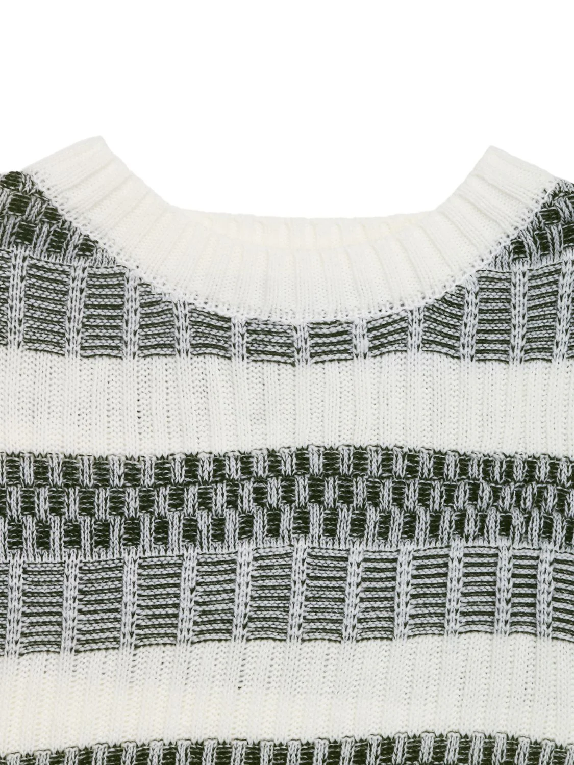 Pink | Perfee contrast long sleeve crew neck jumper - Image 7