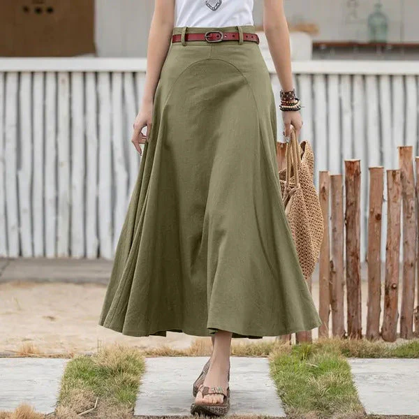 Pinkie® | Modern High Waist A-Line Skirt - Image 3