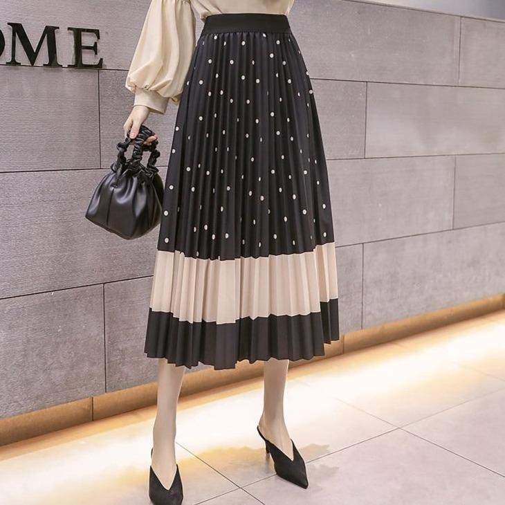 Pitusa® | Stylish Pleated Skirt With A Pattern - Image 4
