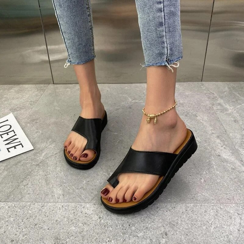 Polixena® | Elegant Leather Sandals For Women - Image 2