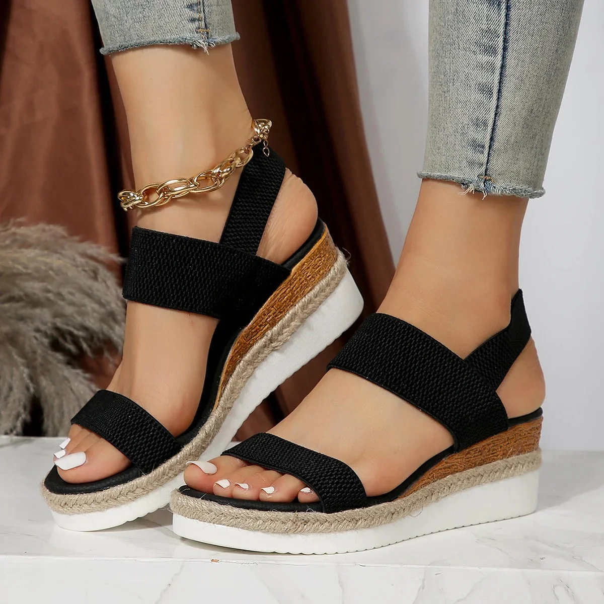 Polly® | Stylish And Casual Platform Sandals - Image 2