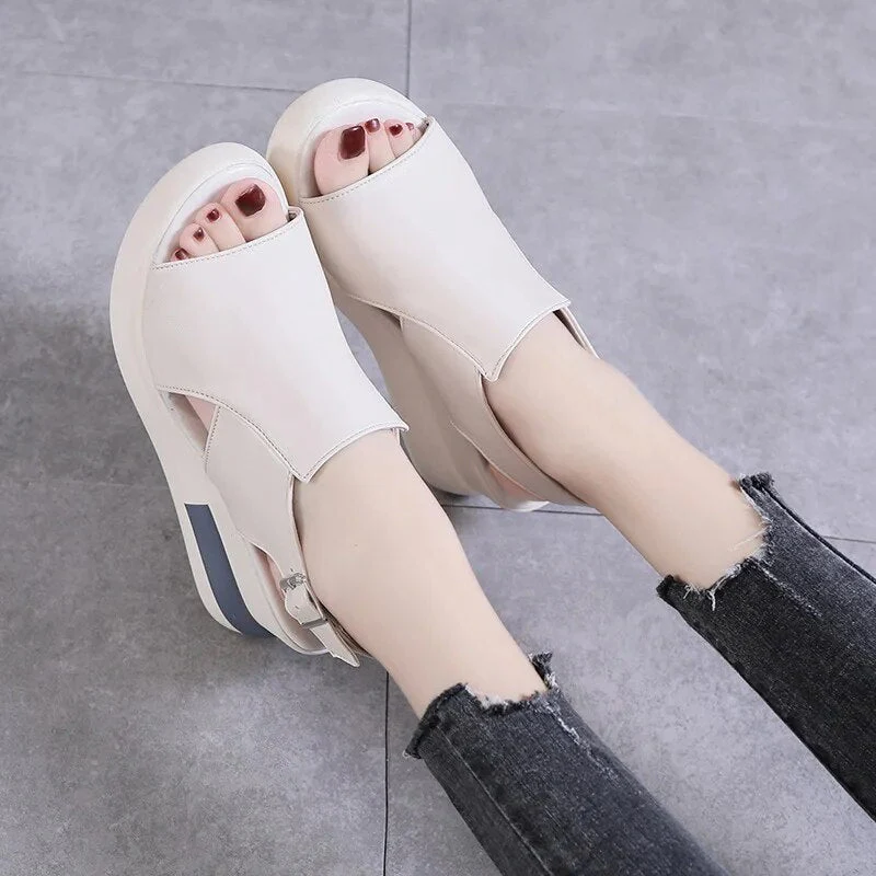 Porfiria® | Comfortable Platform Sandals - Image 11