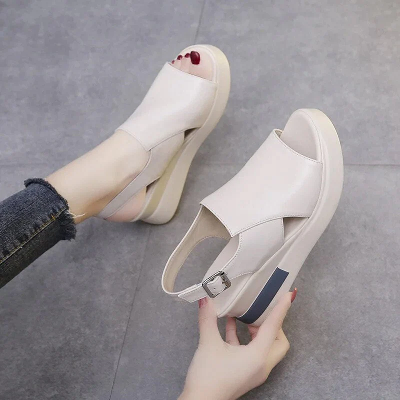 Porfiria® | Comfortable Platform Sandals - Image 12