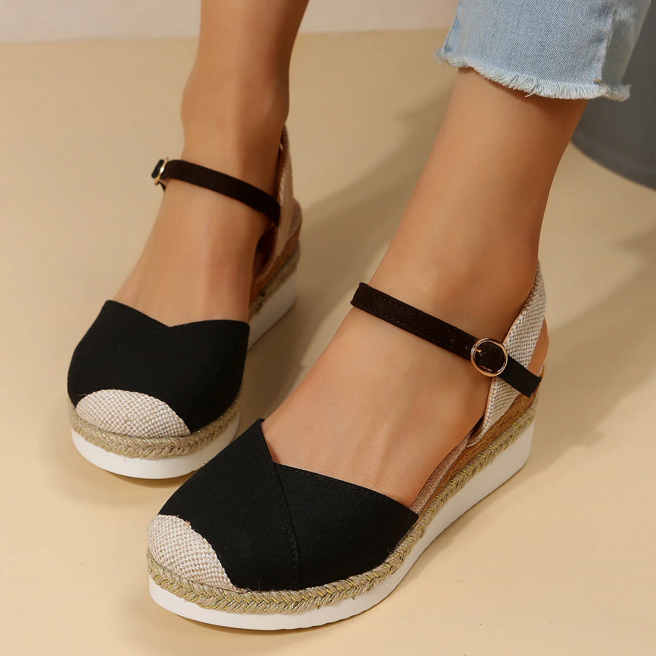 Pratibha® | Comfortable Platform Sandals - Image 4