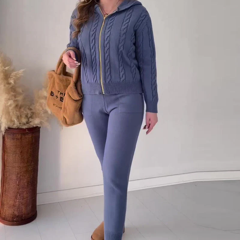 Priscila® | Cardigan and pants set for women - Image 3