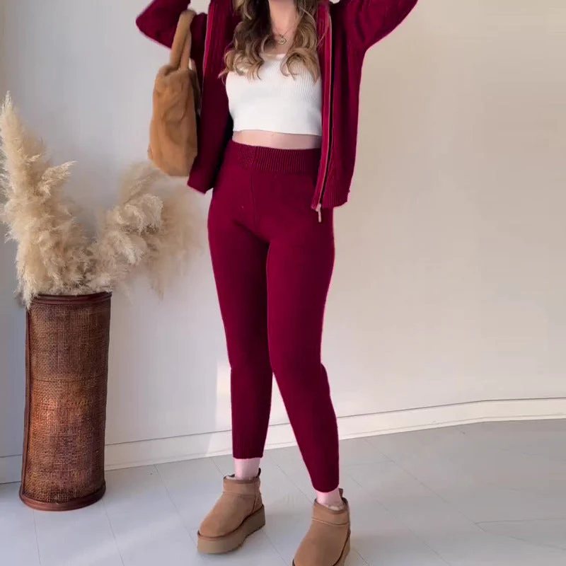 Priscila® | Cardigan and pants set for women - Image 4
