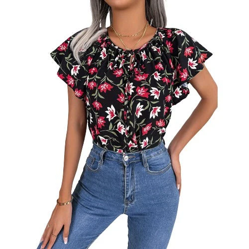 Rachel® | Floral Summer Blouse - Image 2