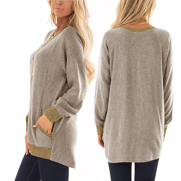 Ramona| Relaxed and timeless winter t-shirt - Image 3