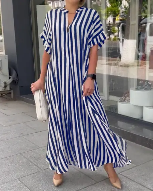 Ramona® | Striped Boho Dress - Image 2