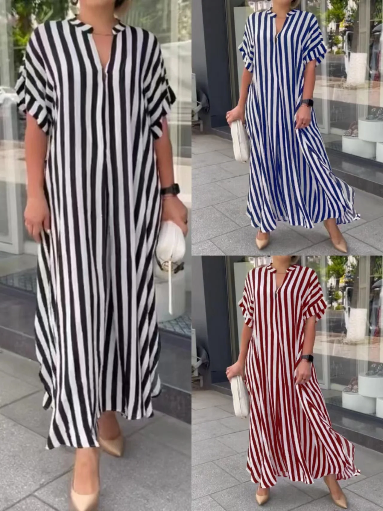 Ramona® | Striped Boho Dress - Image 9