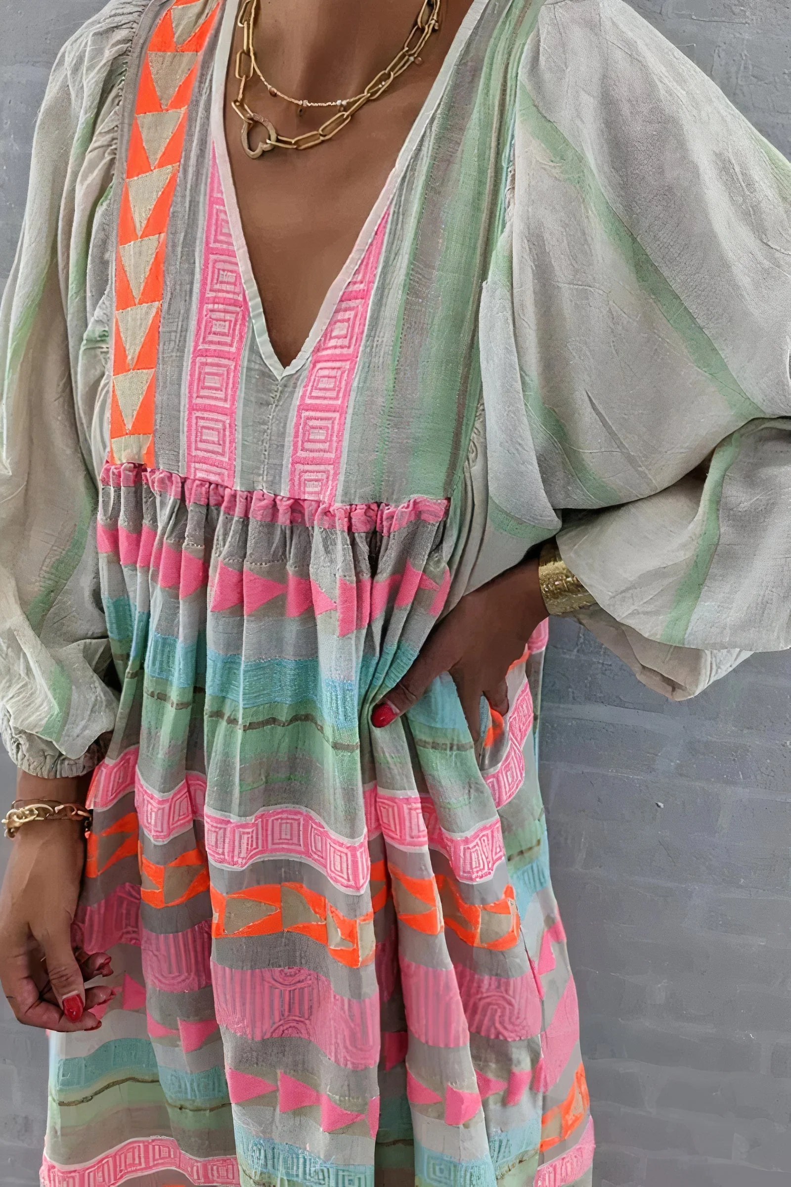 Raquel® | Colorful Summer Dress - Image 2