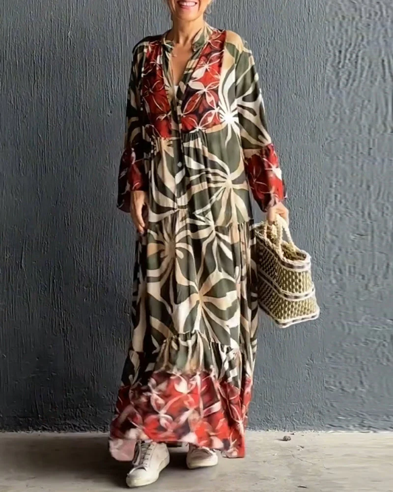 Raquel® | Loose Dress With Print - Image 2