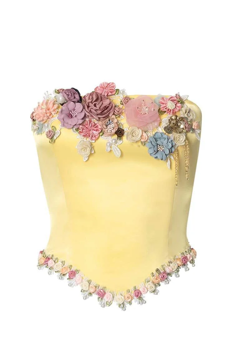 Rebeca® | Bustier With Pearl Trim - Image 7