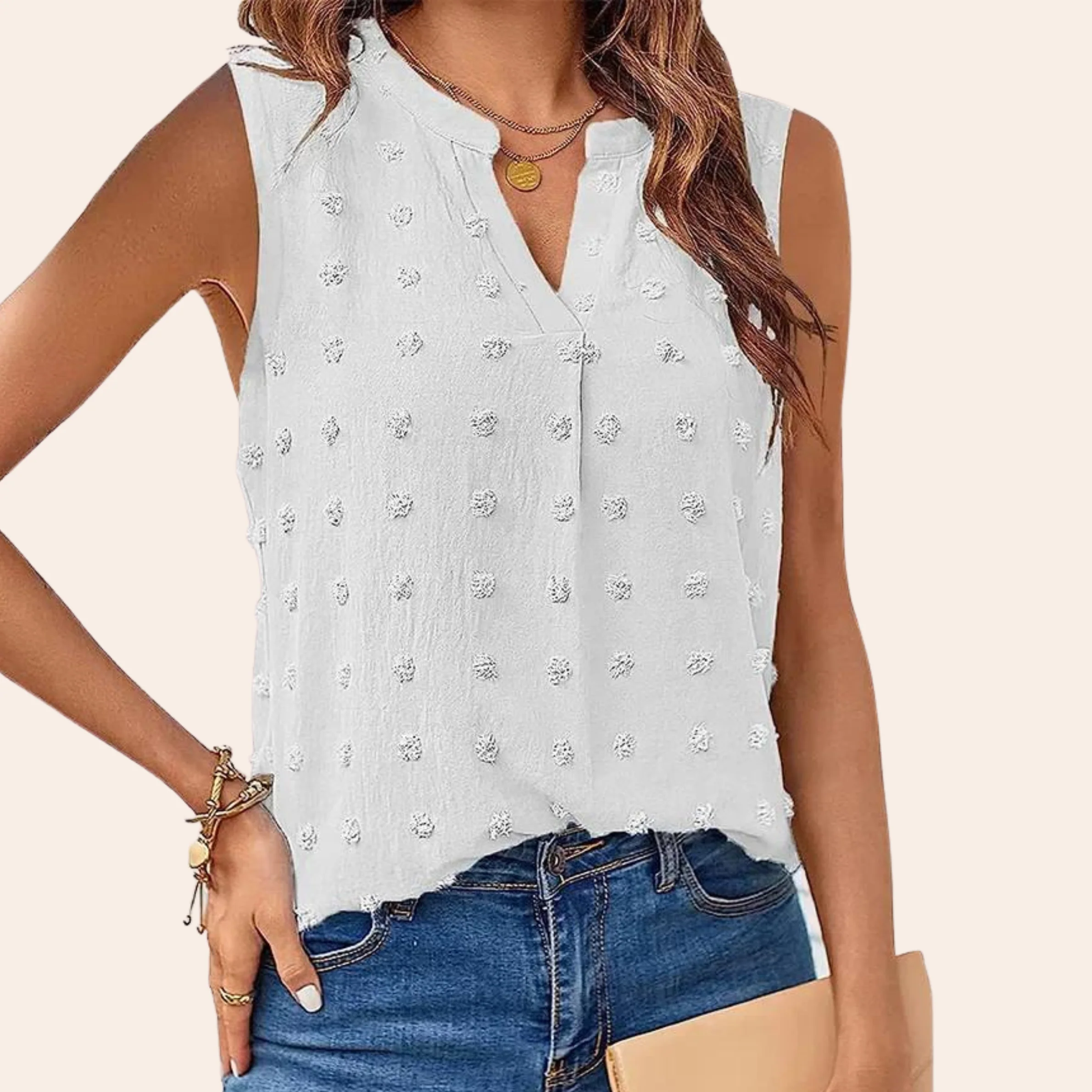Rebeca® | Elegant Sleeveless Blouse - Image 3