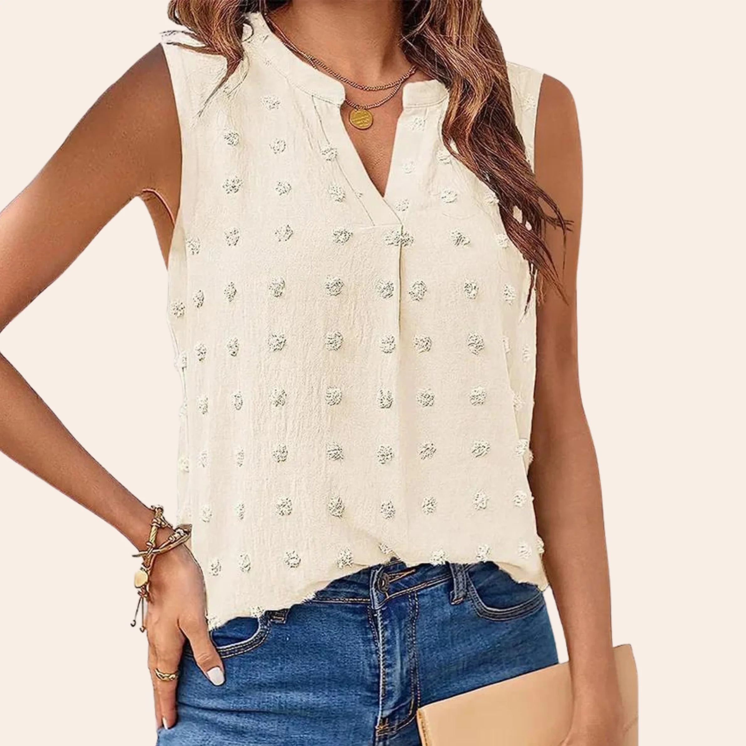 Rebeca® | Elegant Sleeveless Blouse - Image 8