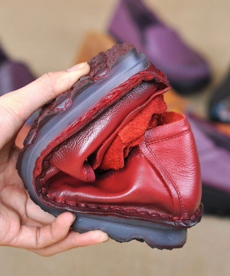Rebeca® | Fashionable Leather Loafers For Women