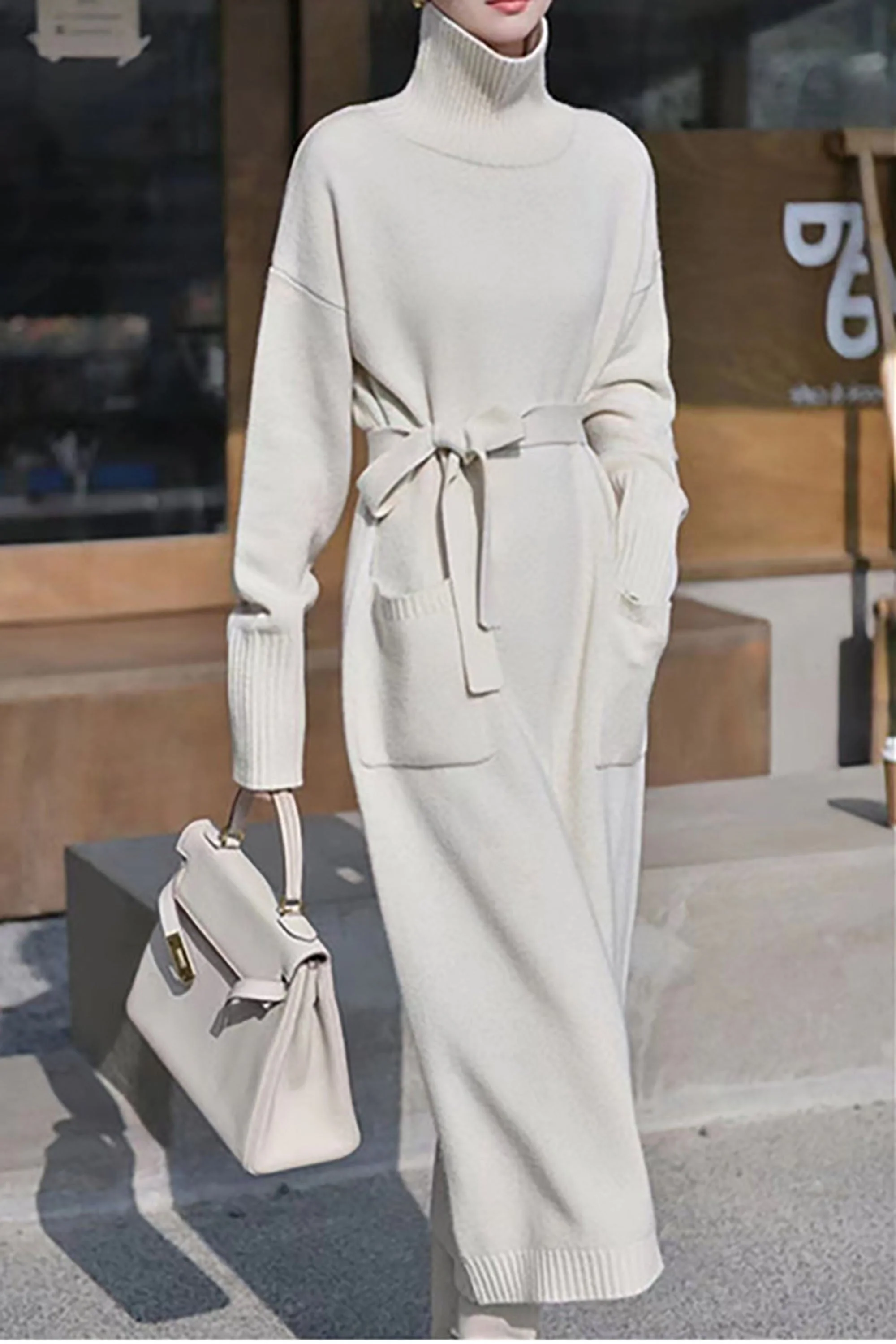 Rebeca | Trendy and elegant winter dress - Image 3