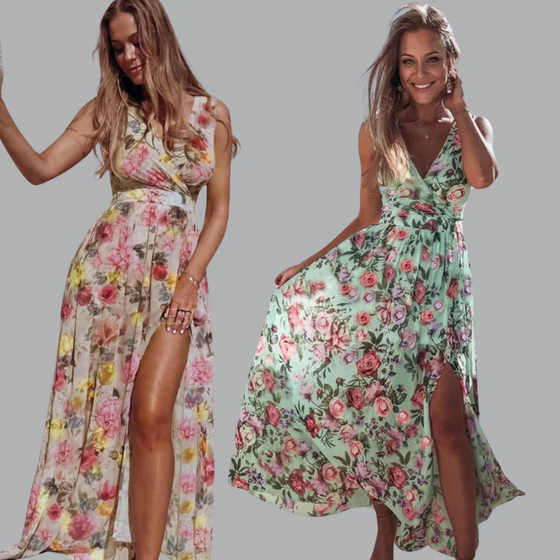 Rebeca® | Women'S Summer Maxi Dress With Print - Image 8