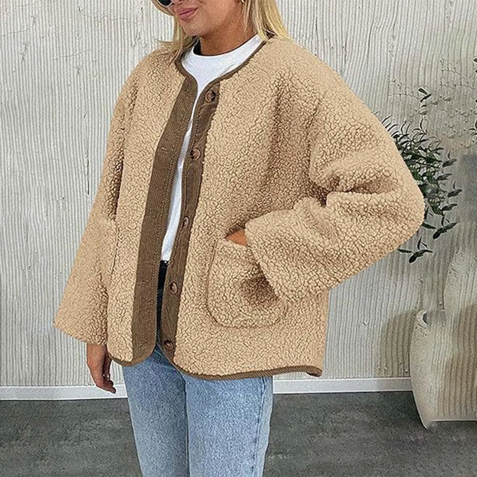 Reina | Women's winter coat, cozy thick coat with long sleeves - Image 7