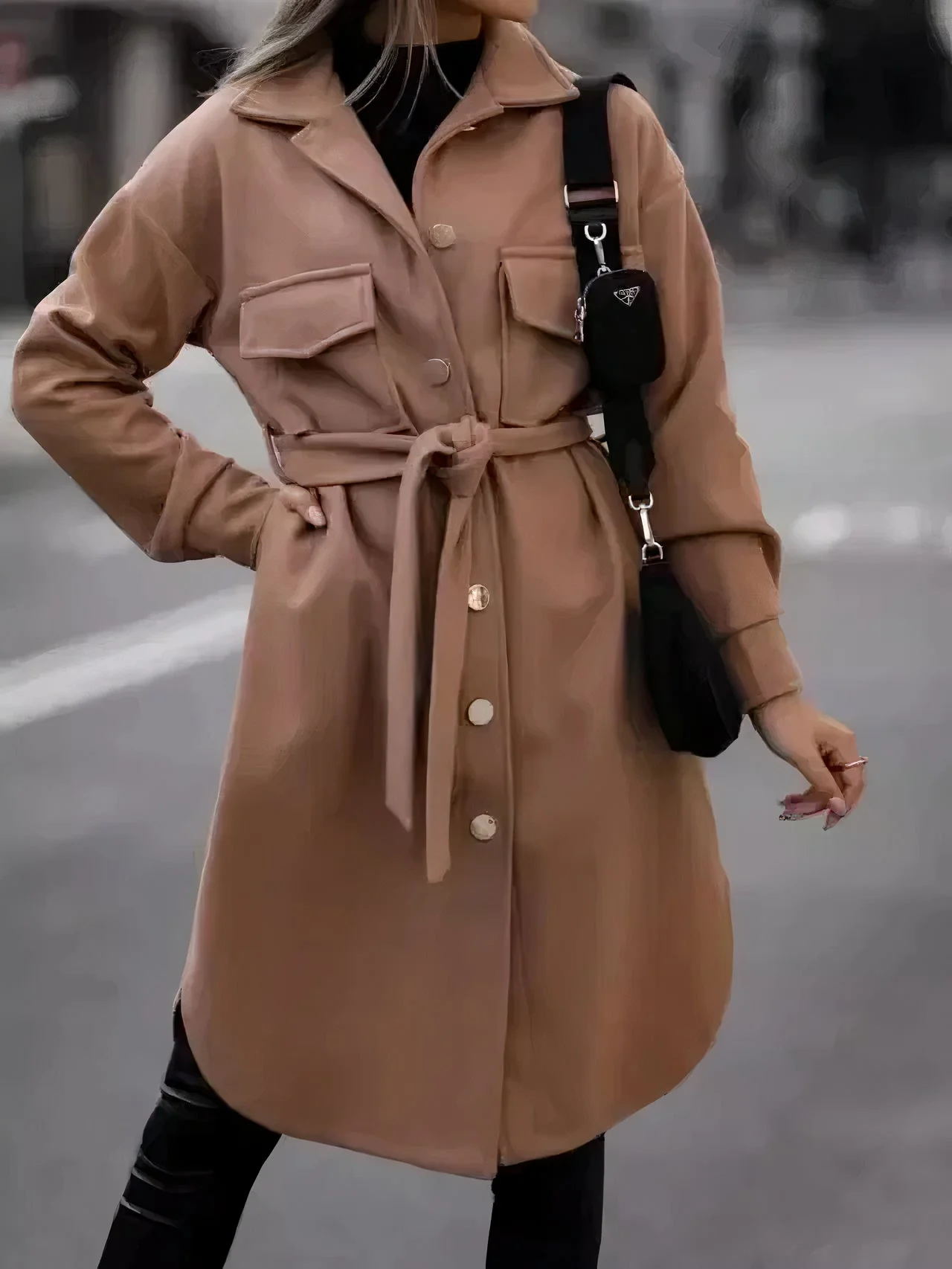 Remedios® | Long coat jacket for women - Image 5