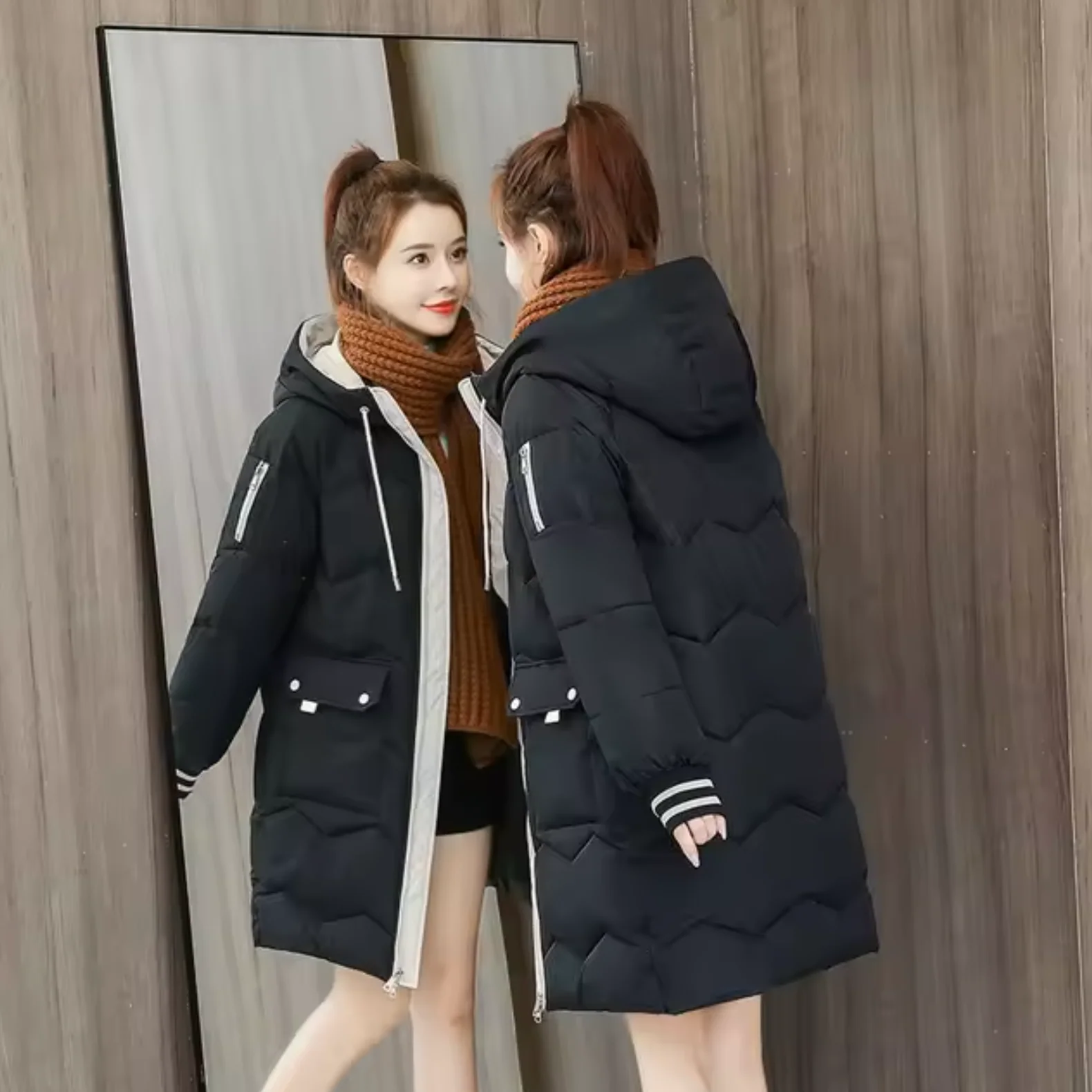 Remedios | Long cotton parka - Image 2