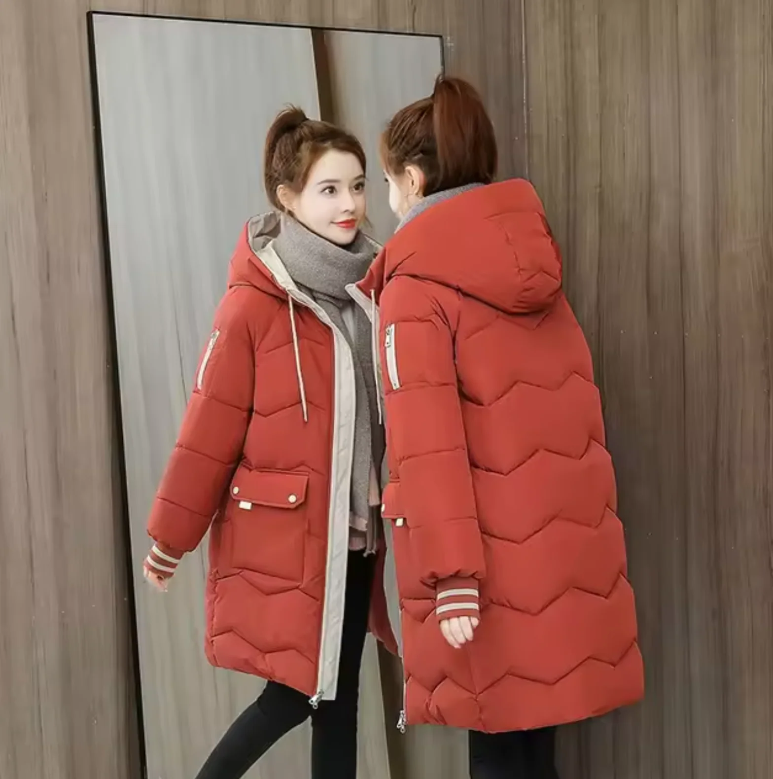 Remedios | Long cotton parka - Image 5