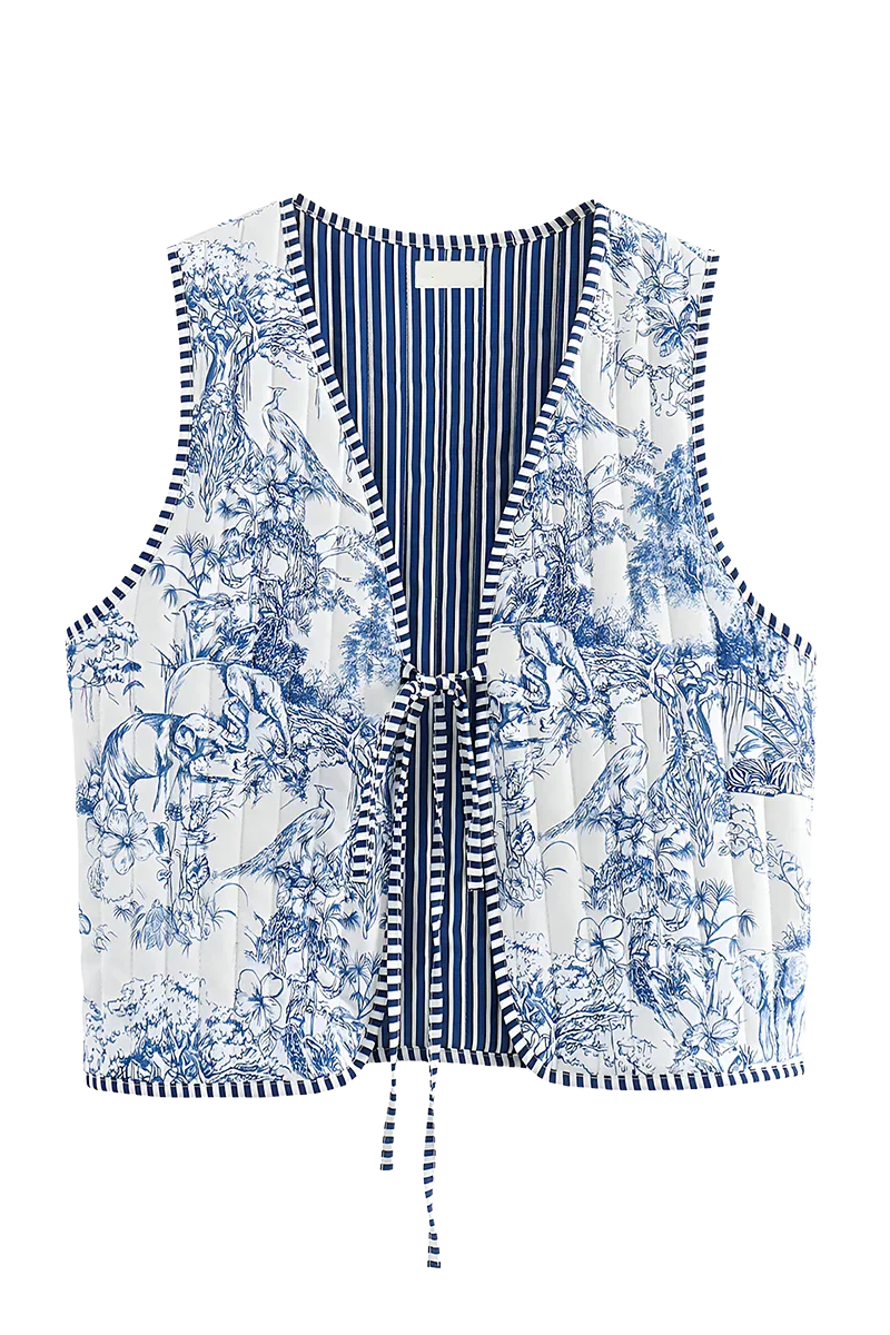 Renata® | Blue Vest - Image 2