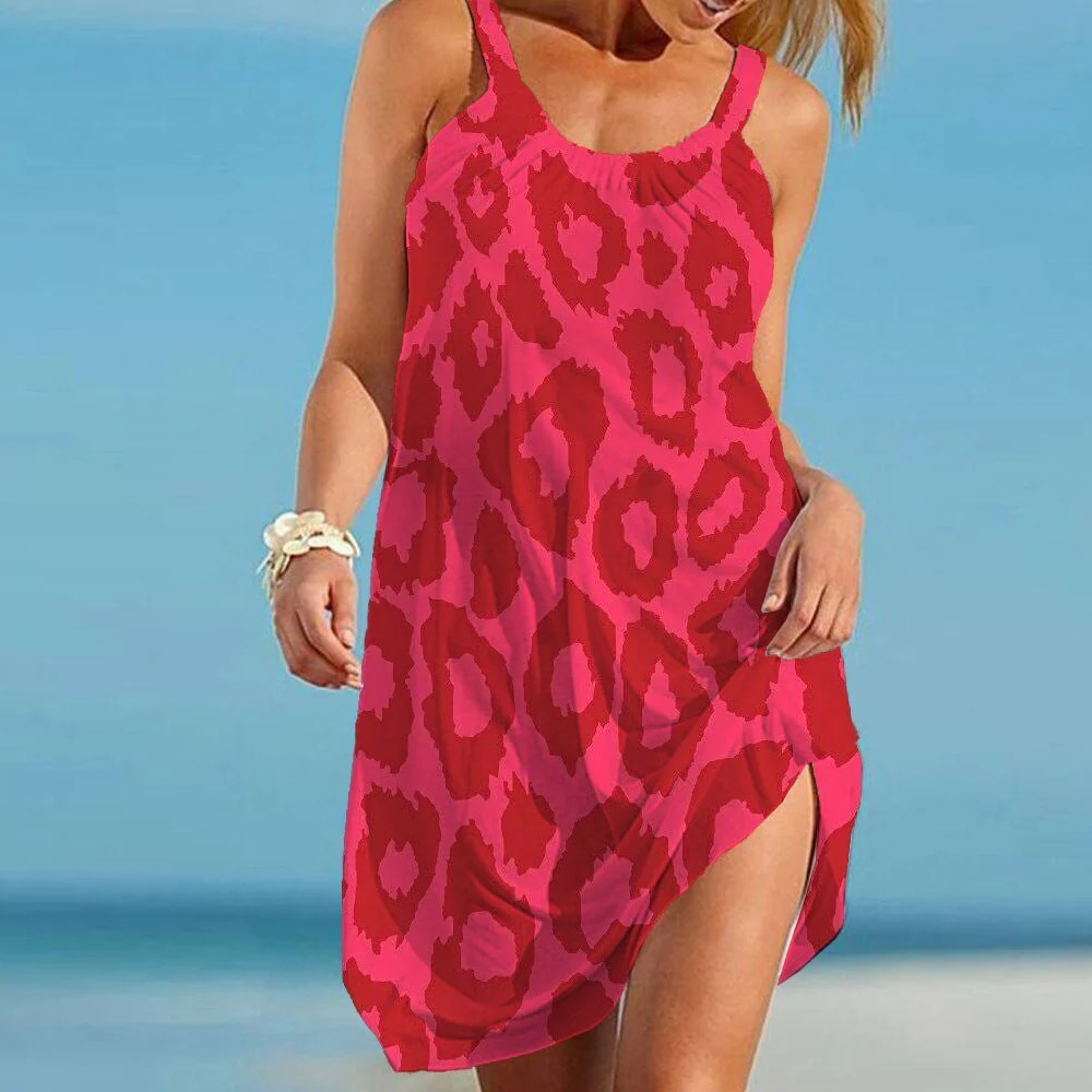 Renata® | Leopard Print Summer Dress