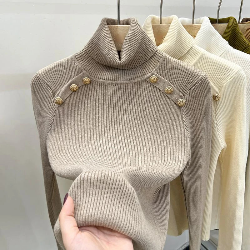 Renata | Turtleneck sweater from Arvini for autumn and winter - Image 3
