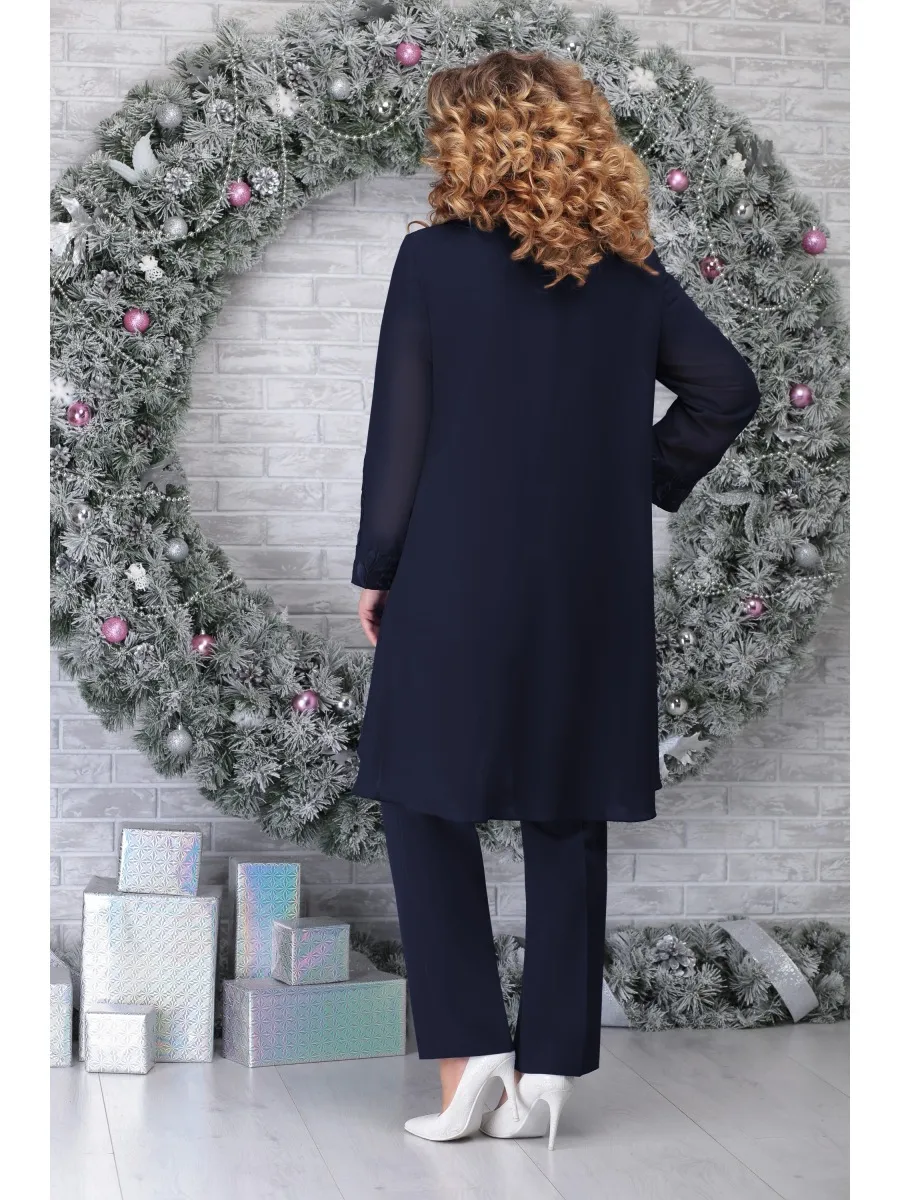 Renee® | 3 Piece Plus Size Embroidered Suit - Image 4