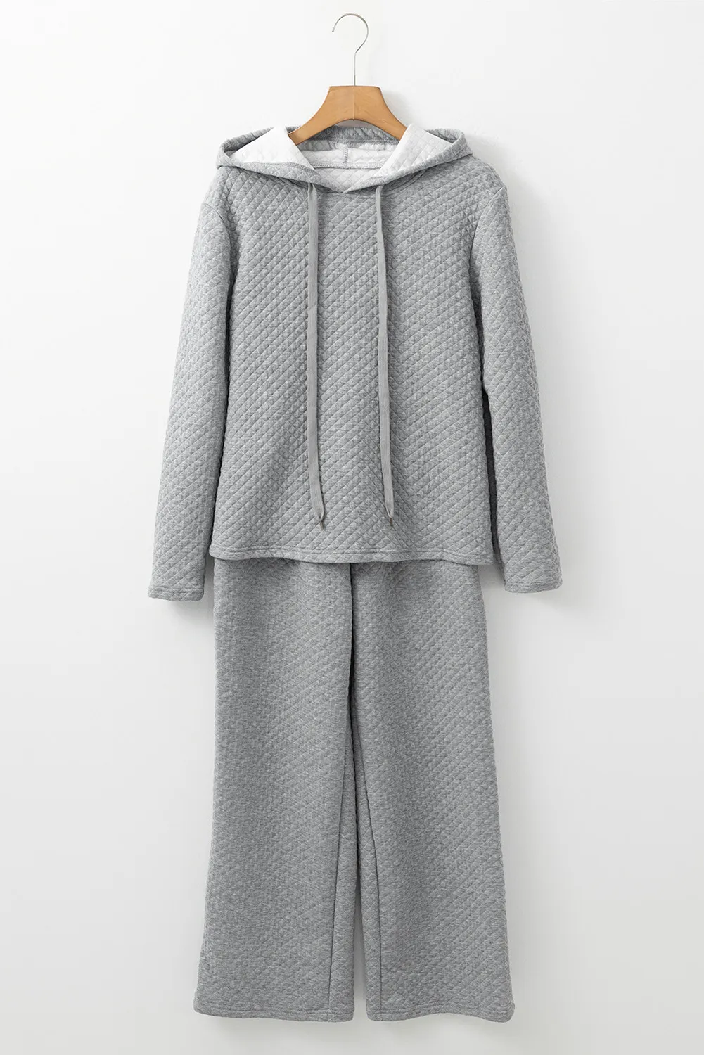 Renee | Long sleeve hooded top and drawstring trousers set - Image 2