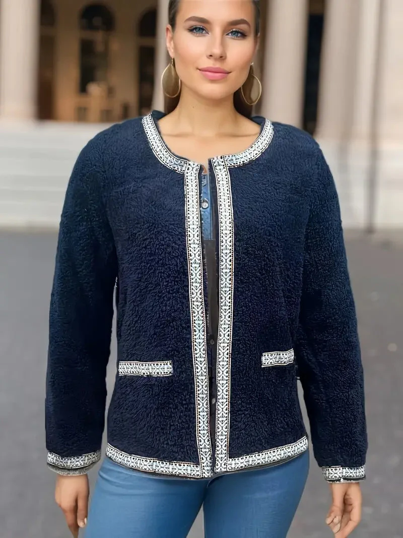 Reyes® | Teddy jacket for women