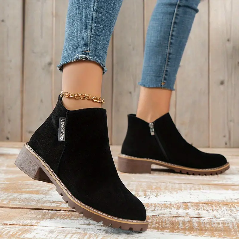 Reyes | Versatile flat bottom leather boot - Image 3
