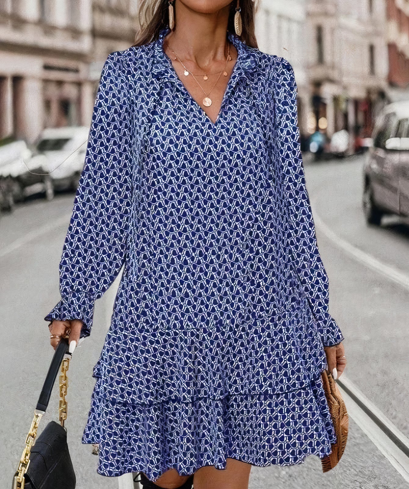 Rita® | Ruffled Dress With Wide Sleeves - Image 2