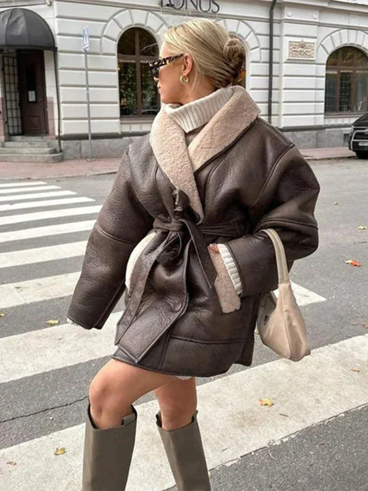 Rita® | WINTER LEATHER JACKET - Image 3