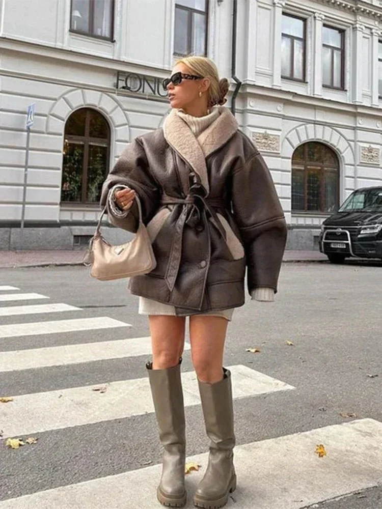 Rita® | WINTER LEATHER JACKET - Image 4