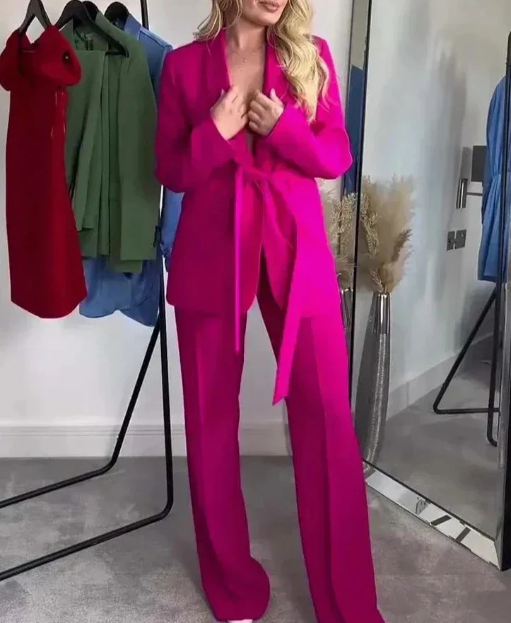 Roberta® | Stylish Blazer Set For Women, Blazer + Trousers - Image 2