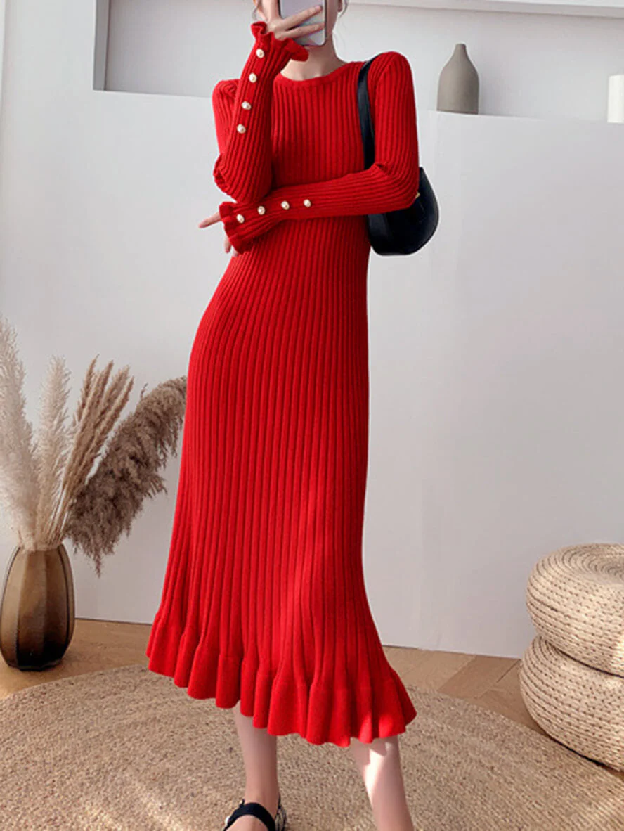 Rocio | Effortless and chic winter dress - Image 11