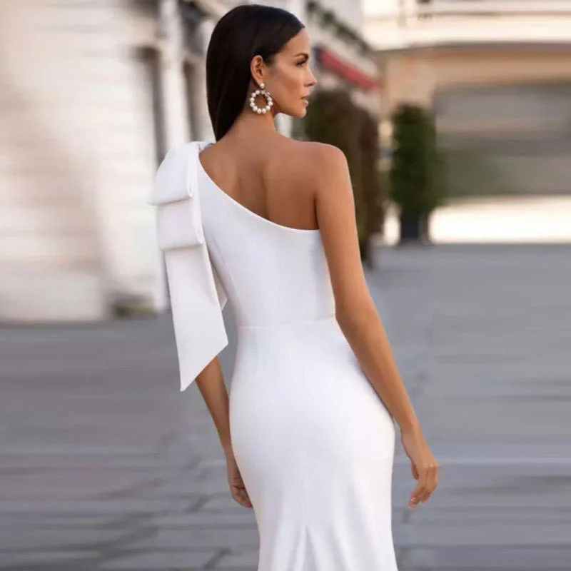 Rocío® | Fashion Fishtail Elegant Wedding Dress Slimming Shoulder - Image 2
