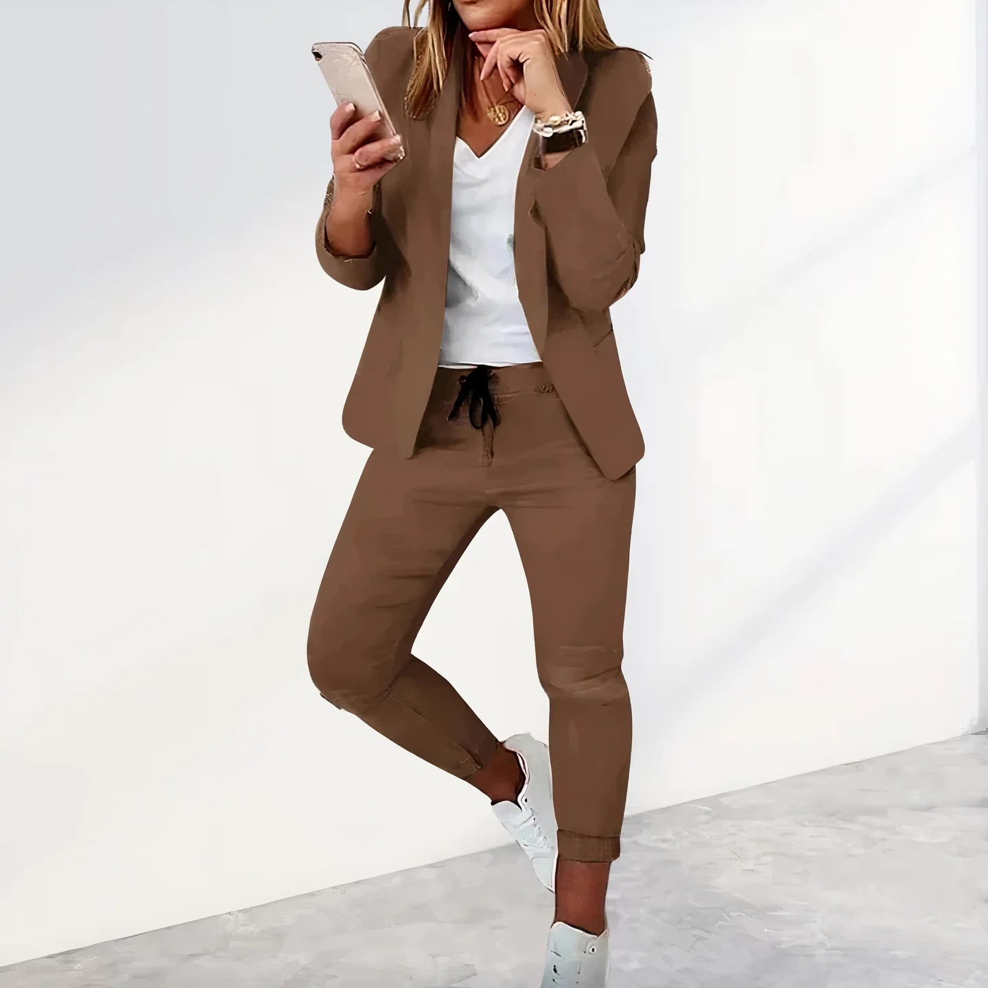 Rocio | Women's blazer and trousers set - Image 3