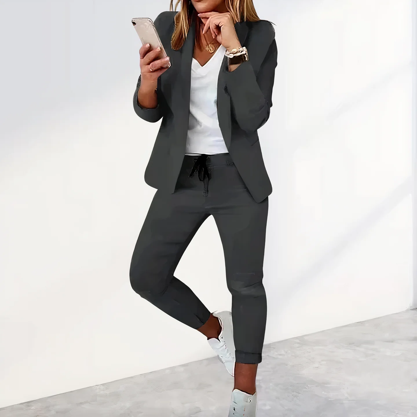 Rocio | Women's blazer and trousers set - Image 5