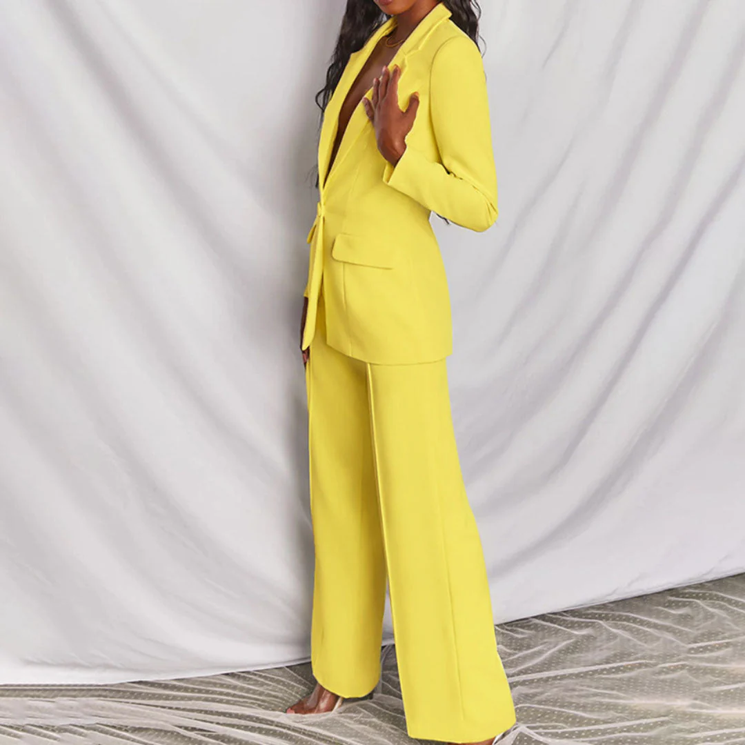 Romina® | Elegant blazer and trouser set - Image 10