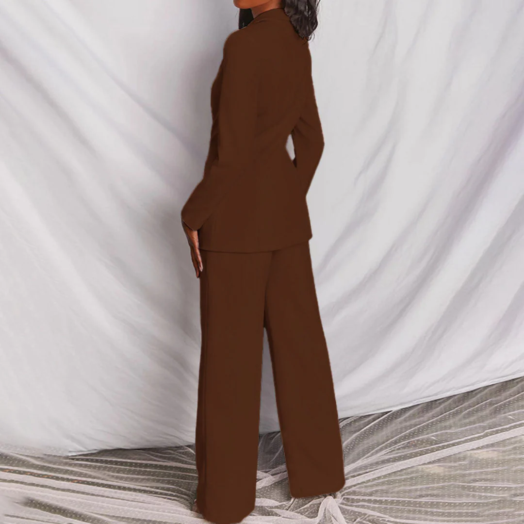 Romina® | Elegant blazer and trouser set - Image 2