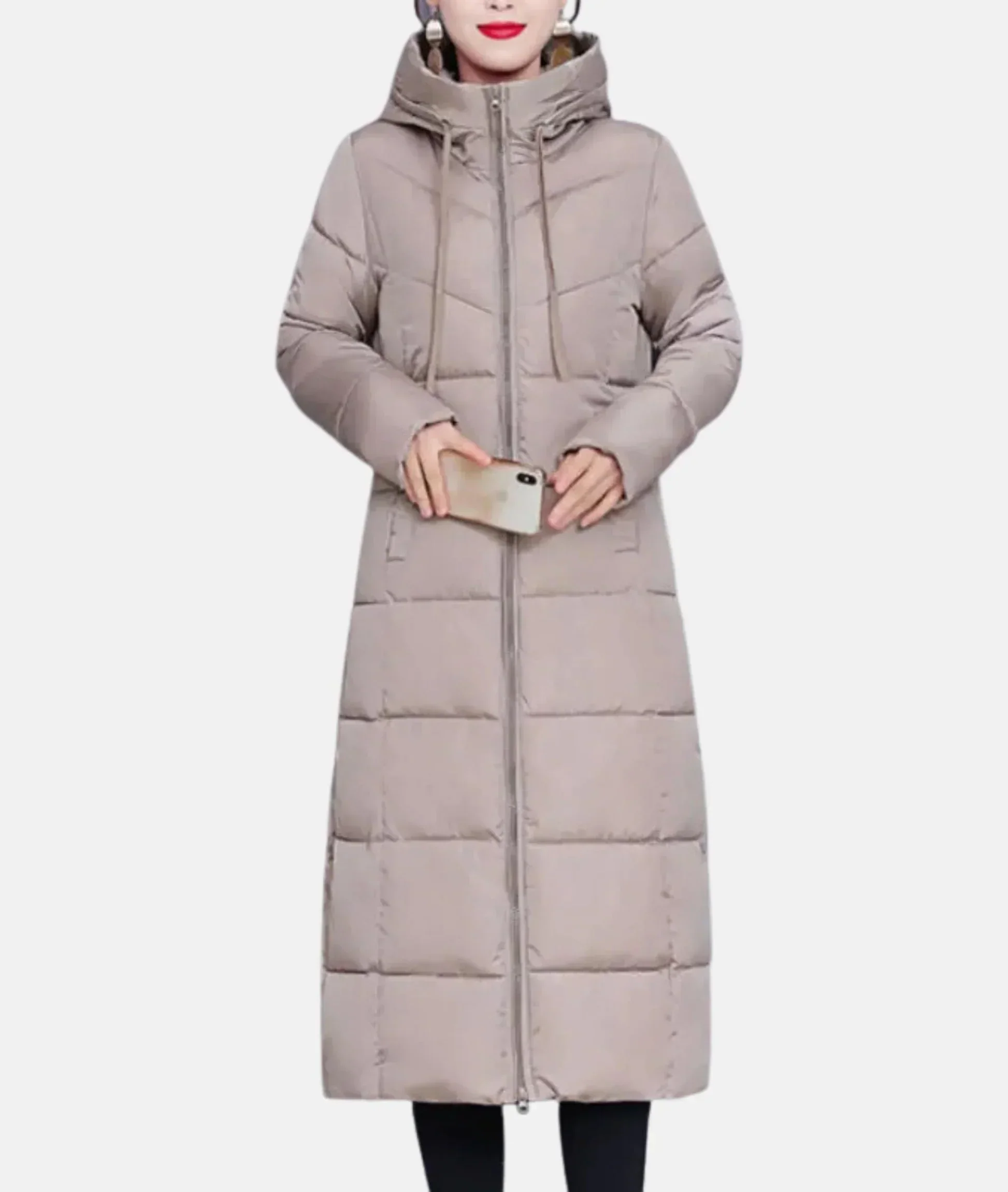 Romina | Long winter coat for women - Image 3