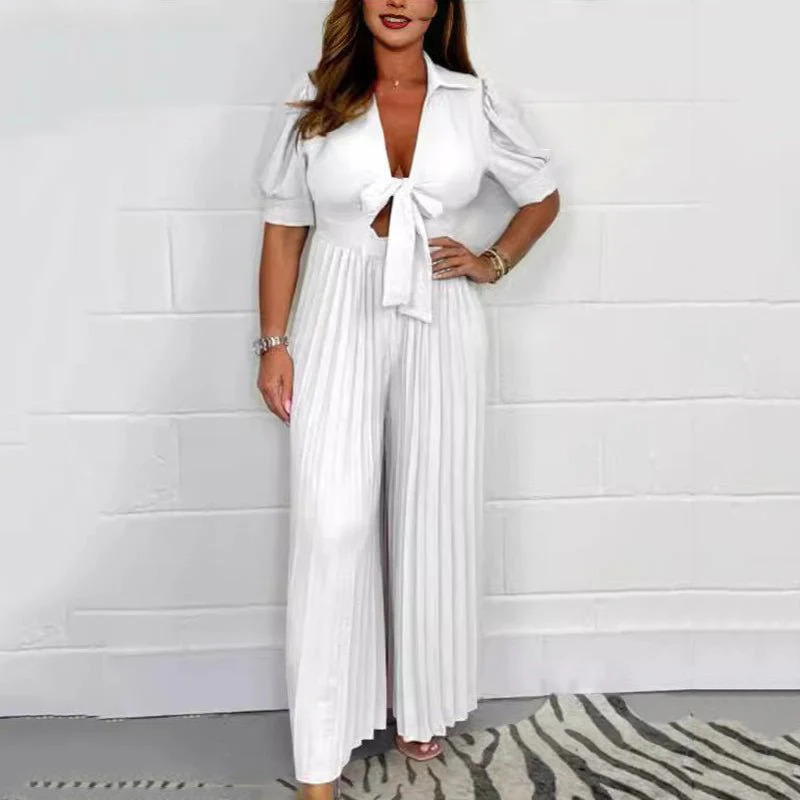 Rosa® | Classic Pleated Women'S Jumpsuit - Image 4