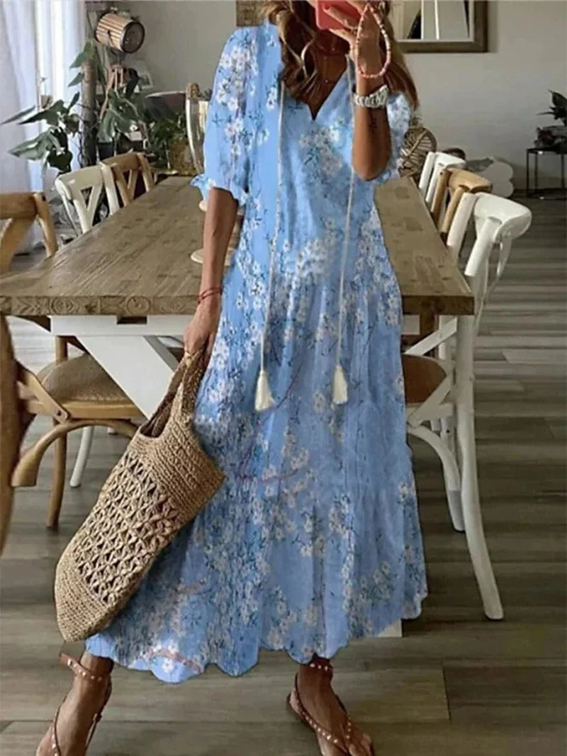 Rosa® | Comfortable And Stylish Printed Summer Dress - Image 3