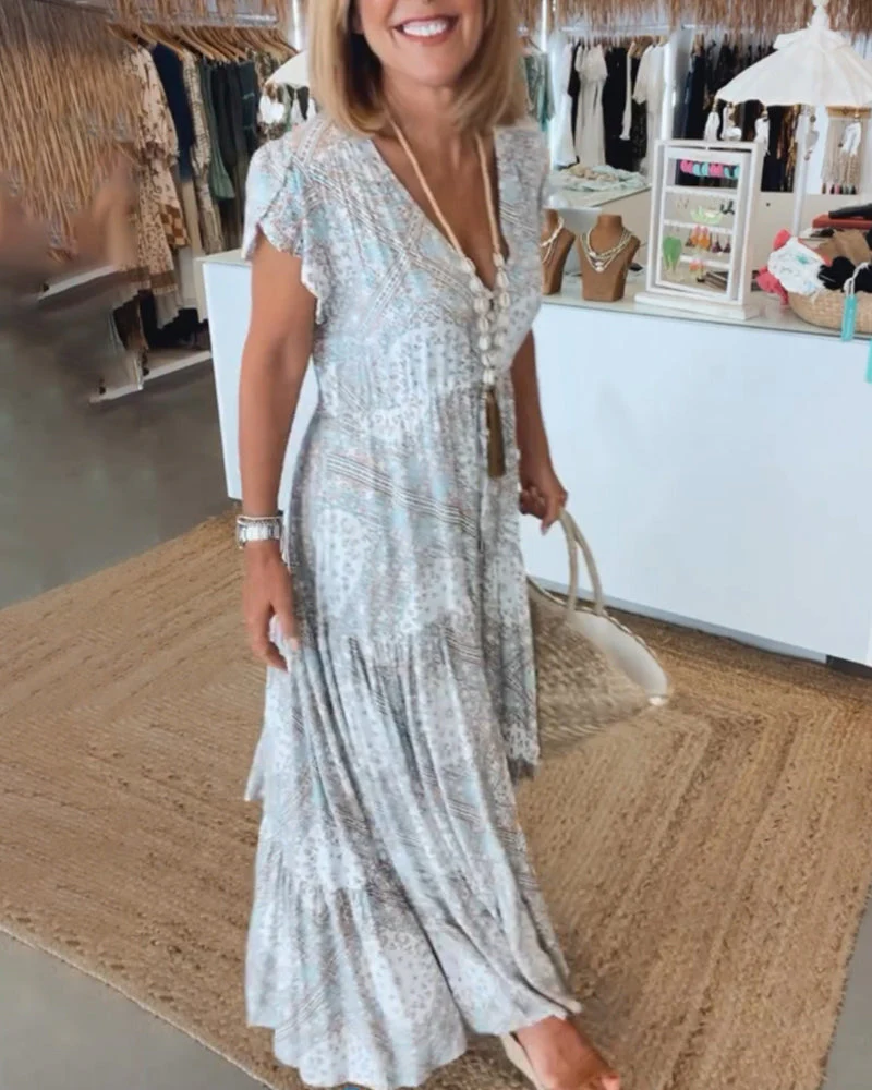 Rosalie® | Holiday Dress With Slit