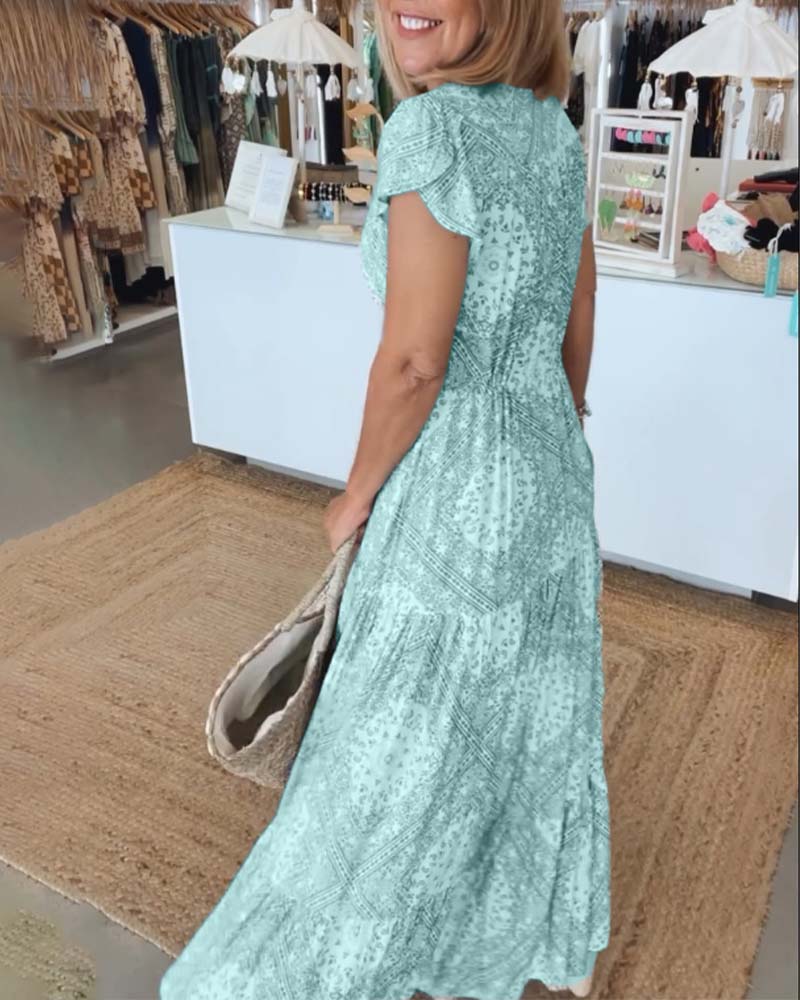 Rosalie® | Holiday Dress With Slit - Image 11
