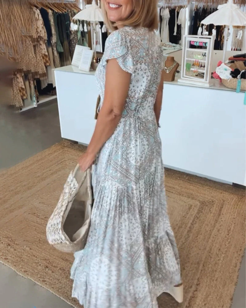 Rosalie® | Holiday Dress With Slit - Image 6